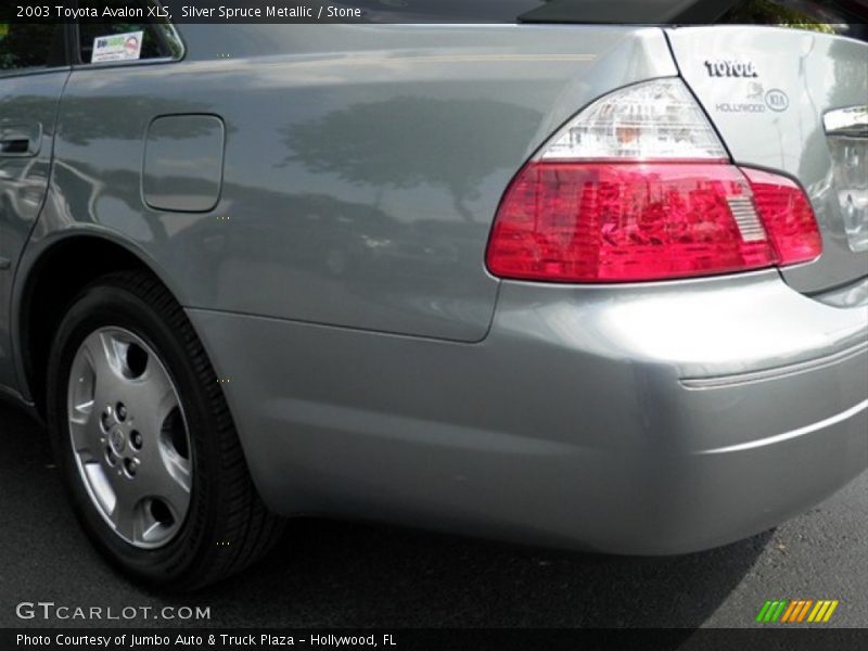 Silver Spruce Metallic / Stone 2003 Toyota Avalon XLS