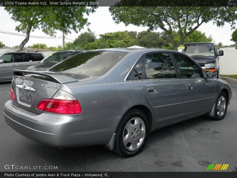 Silver Spruce Metallic / Stone 2003 Toyota Avalon XLS