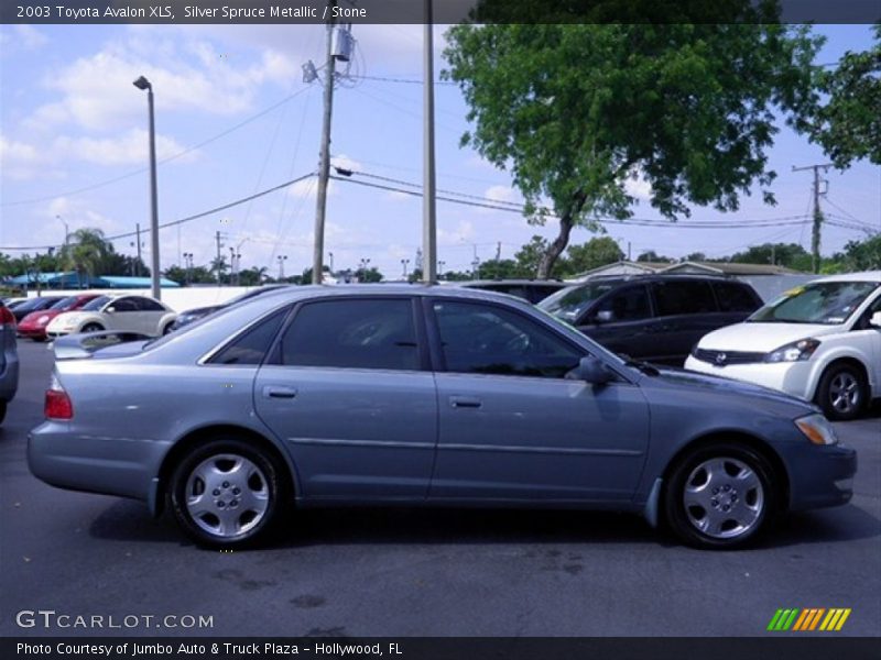 Silver Spruce Metallic / Stone 2003 Toyota Avalon XLS