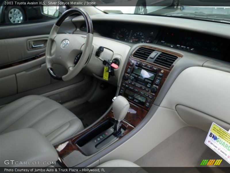 Silver Spruce Metallic / Stone 2003 Toyota Avalon XLS