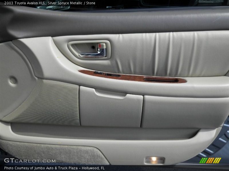 Silver Spruce Metallic / Stone 2003 Toyota Avalon XLS