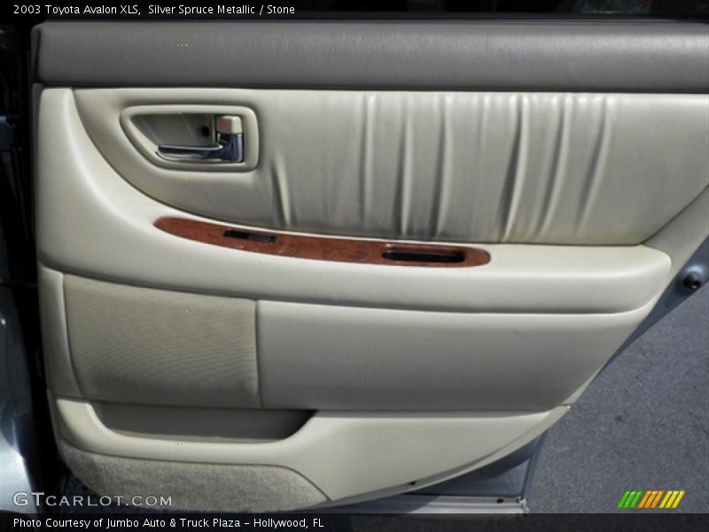 Silver Spruce Metallic / Stone 2003 Toyota Avalon XLS