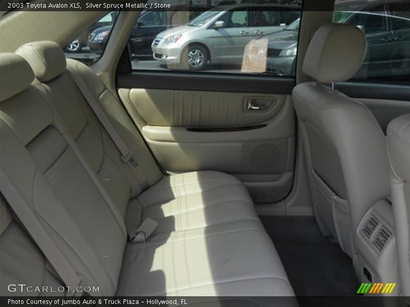 Silver Spruce Metallic / Stone 2003 Toyota Avalon XLS