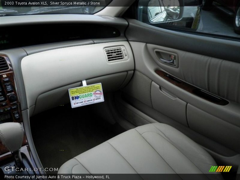 Silver Spruce Metallic / Stone 2003 Toyota Avalon XLS