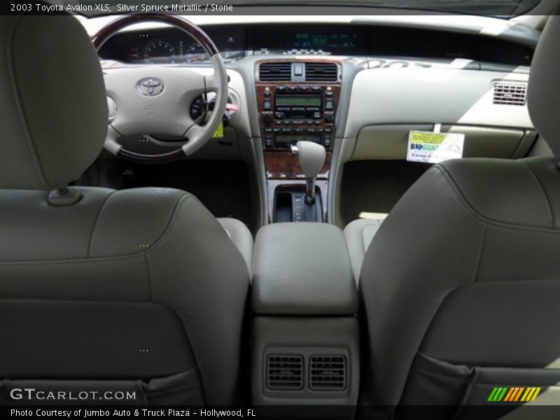 Silver Spruce Metallic / Stone 2003 Toyota Avalon XLS