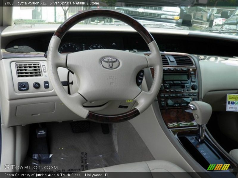 Silver Spruce Metallic / Stone 2003 Toyota Avalon XLS