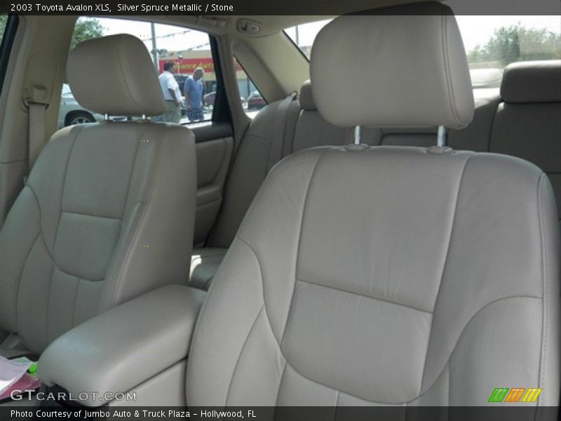 Silver Spruce Metallic / Stone 2003 Toyota Avalon XLS