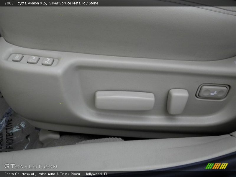 Silver Spruce Metallic / Stone 2003 Toyota Avalon XLS