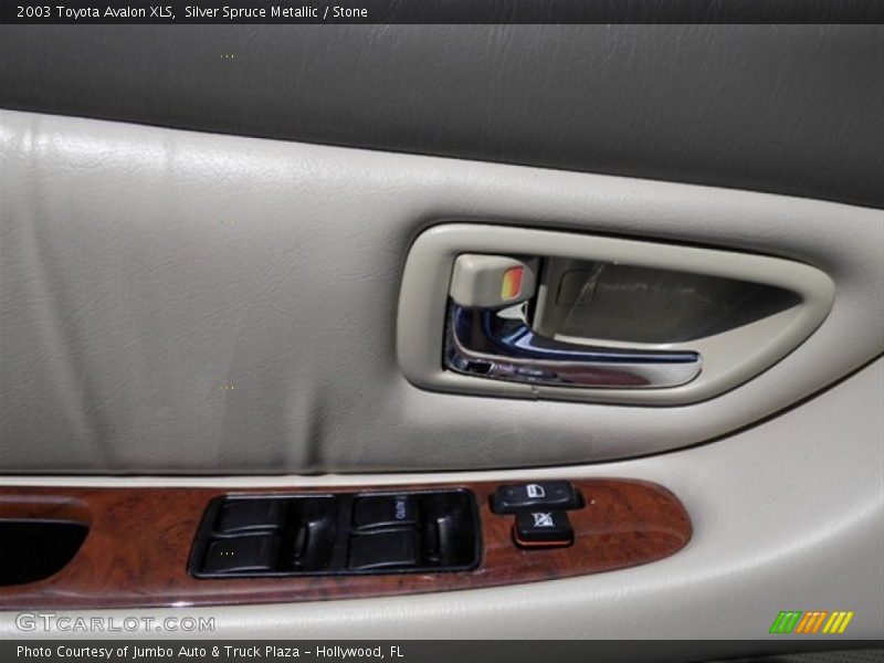 Silver Spruce Metallic / Stone 2003 Toyota Avalon XLS