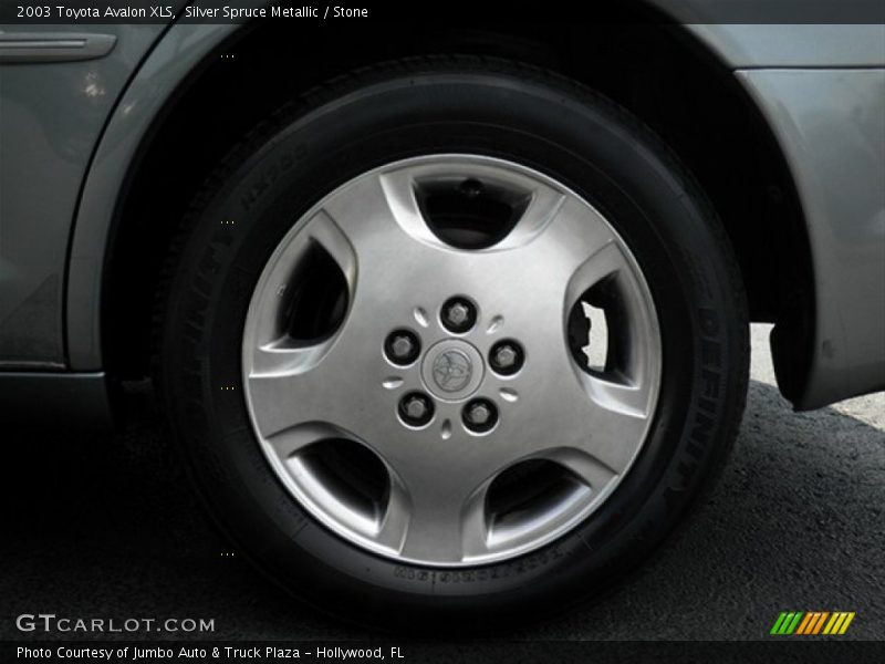 Silver Spruce Metallic / Stone 2003 Toyota Avalon XLS