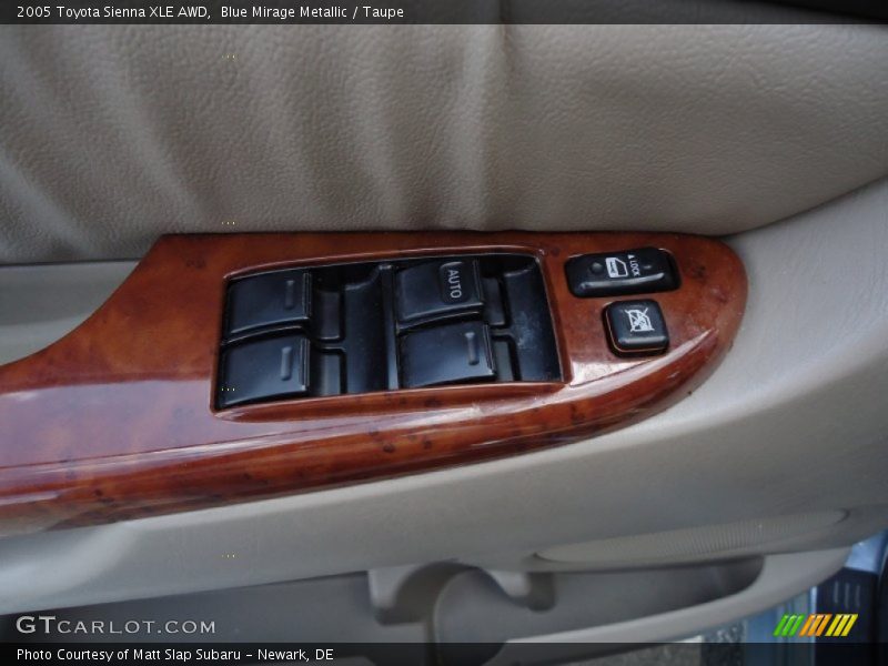 Blue Mirage Metallic / Taupe 2005 Toyota Sienna XLE AWD