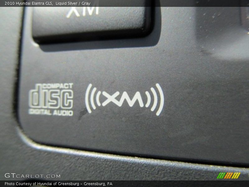 Liquid Silver / Gray 2010 Hyundai Elantra GLS
