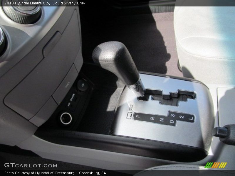 Liquid Silver / Gray 2010 Hyundai Elantra GLS