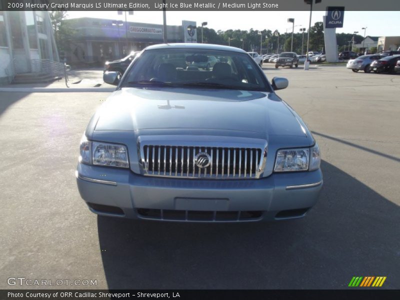 Light Ice Blue Metallic / Medium Light Stone 2009 Mercury Grand Marquis LS Ultimate Edition