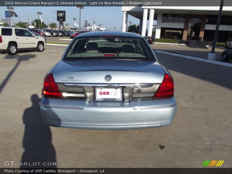 Light Ice Blue Metallic / Medium Light Stone 2009 Mercury Grand Marquis LS Ultimate Edition