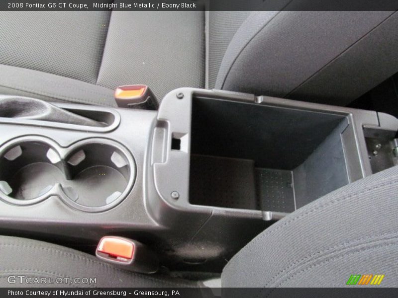 Midnight Blue Metallic / Ebony Black 2008 Pontiac G6 GT Coupe