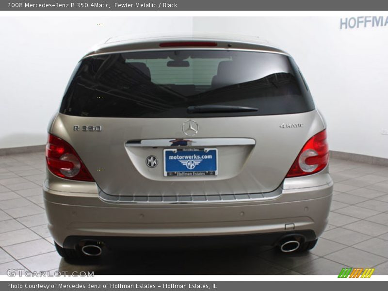Pewter Metallic / Black 2008 Mercedes-Benz R 350 4Matic