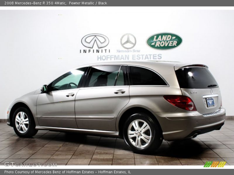Pewter Metallic / Black 2008 Mercedes-Benz R 350 4Matic