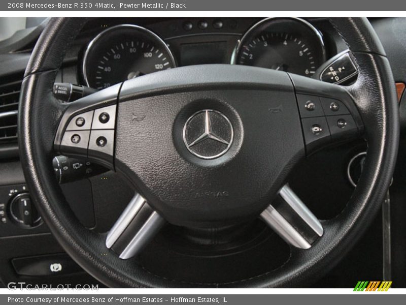 Pewter Metallic / Black 2008 Mercedes-Benz R 350 4Matic