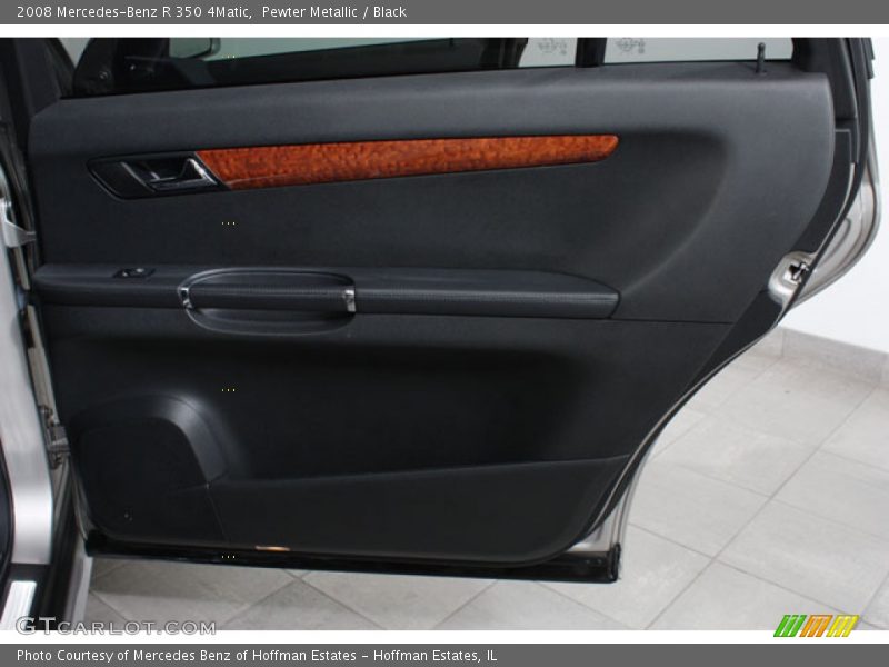 Pewter Metallic / Black 2008 Mercedes-Benz R 350 4Matic