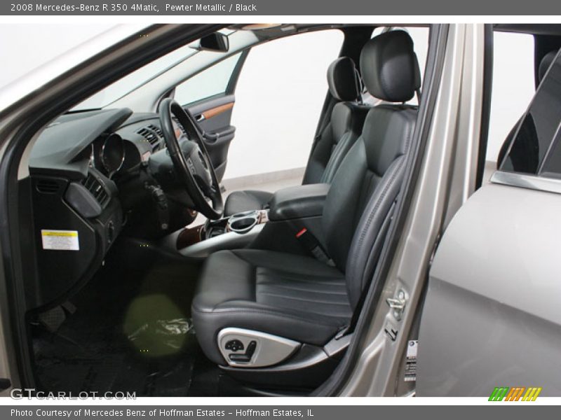 Pewter Metallic / Black 2008 Mercedes-Benz R 350 4Matic