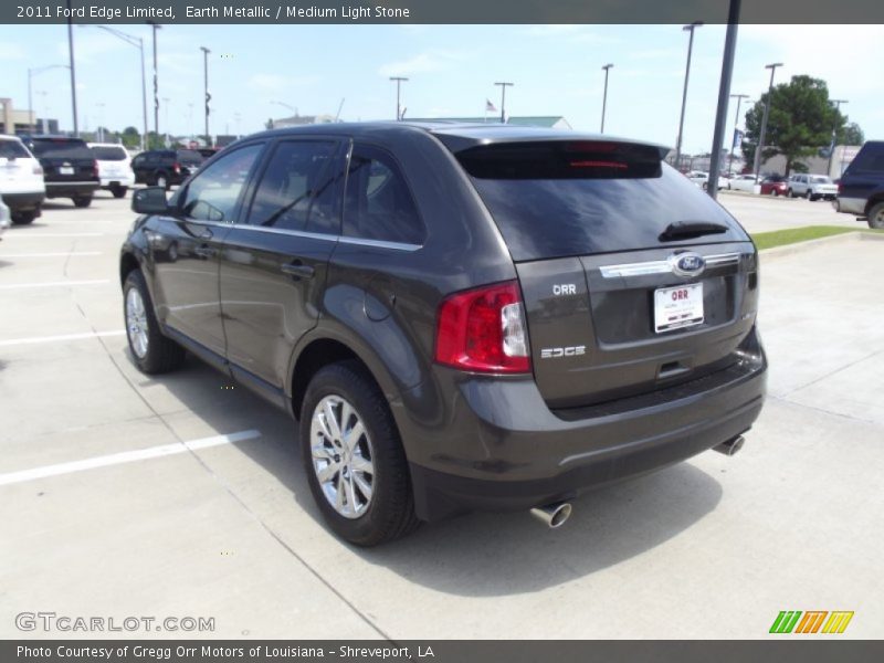 Earth Metallic / Medium Light Stone 2011 Ford Edge Limited