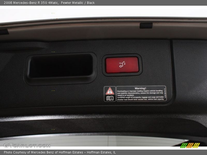 Pewter Metallic / Black 2008 Mercedes-Benz R 350 4Matic