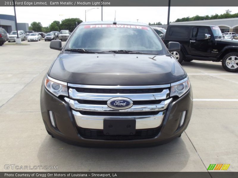 Earth Metallic / Medium Light Stone 2011 Ford Edge Limited
