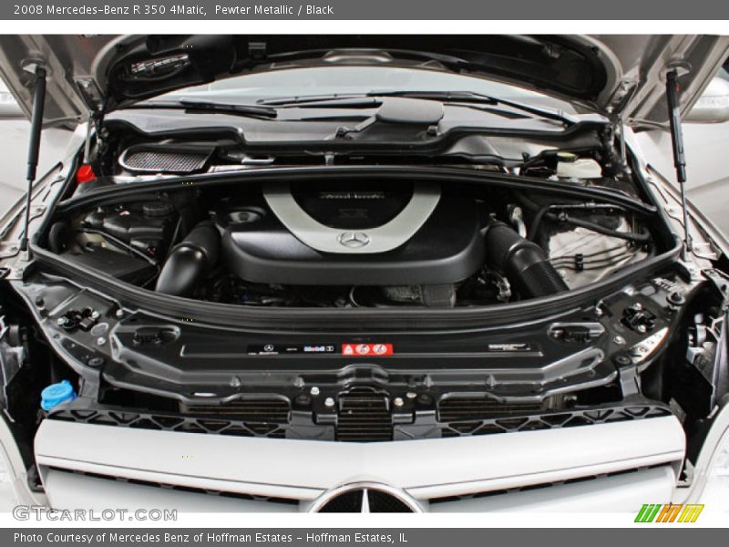 Pewter Metallic / Black 2008 Mercedes-Benz R 350 4Matic