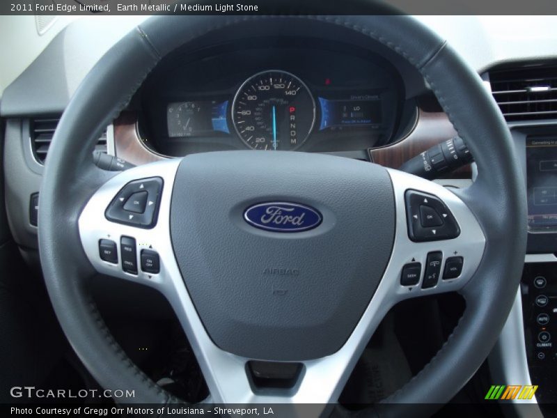 Earth Metallic / Medium Light Stone 2011 Ford Edge Limited