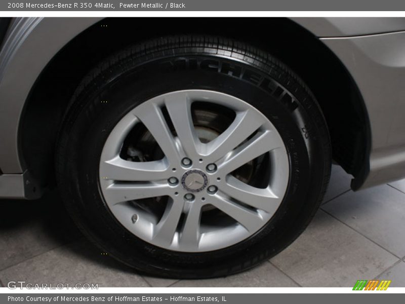 Pewter Metallic / Black 2008 Mercedes-Benz R 350 4Matic