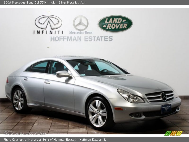 Iridium Silver Metallic / Ash 2009 Mercedes-Benz CLS 550