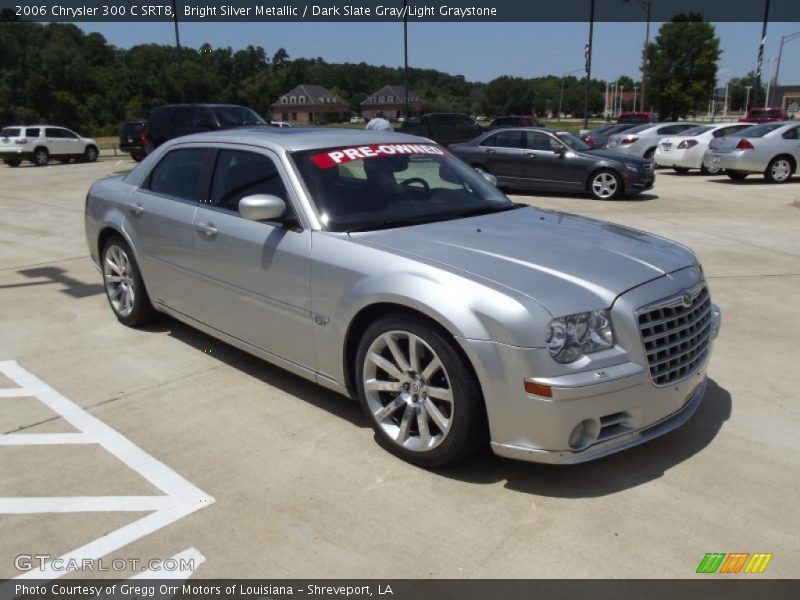 Bright Silver Metallic / Dark Slate Gray/Light Graystone 2006 Chrysler 300 C SRT8