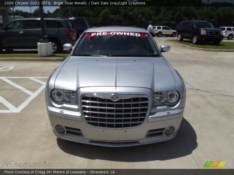 Bright Silver Metallic / Dark Slate Gray/Light Graystone 2006 Chrysler 300 C SRT8