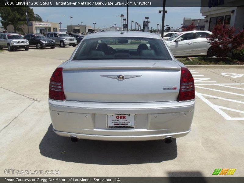 Bright Silver Metallic / Dark Slate Gray/Light Graystone 2006 Chrysler 300 C SRT8