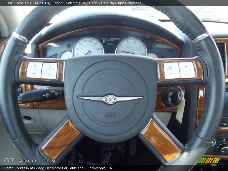 Bright Silver Metallic / Dark Slate Gray/Light Graystone 2006 Chrysler 300 C SRT8