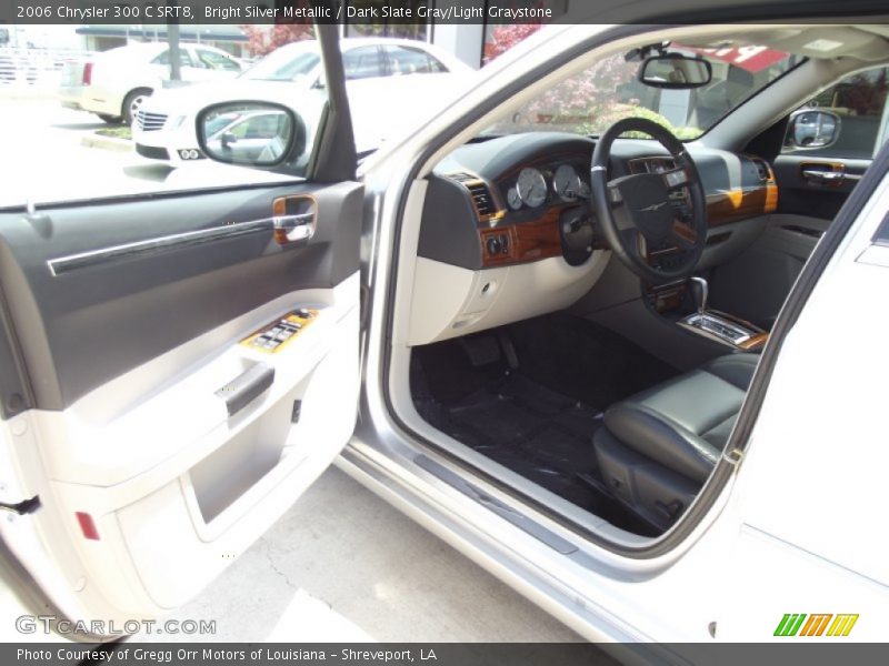Bright Silver Metallic / Dark Slate Gray/Light Graystone 2006 Chrysler 300 C SRT8