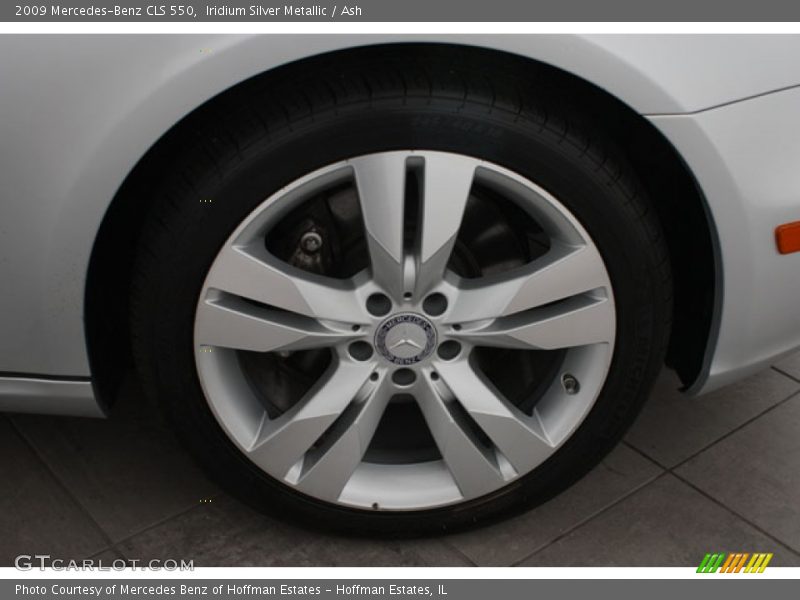 Iridium Silver Metallic / Ash 2009 Mercedes-Benz CLS 550