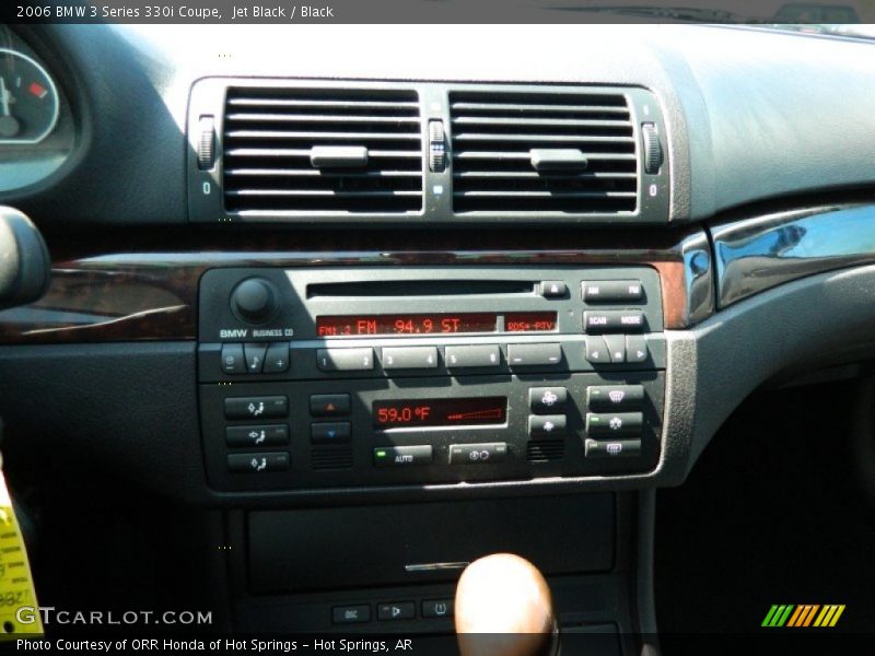 Jet Black / Black 2006 BMW 3 Series 330i Coupe