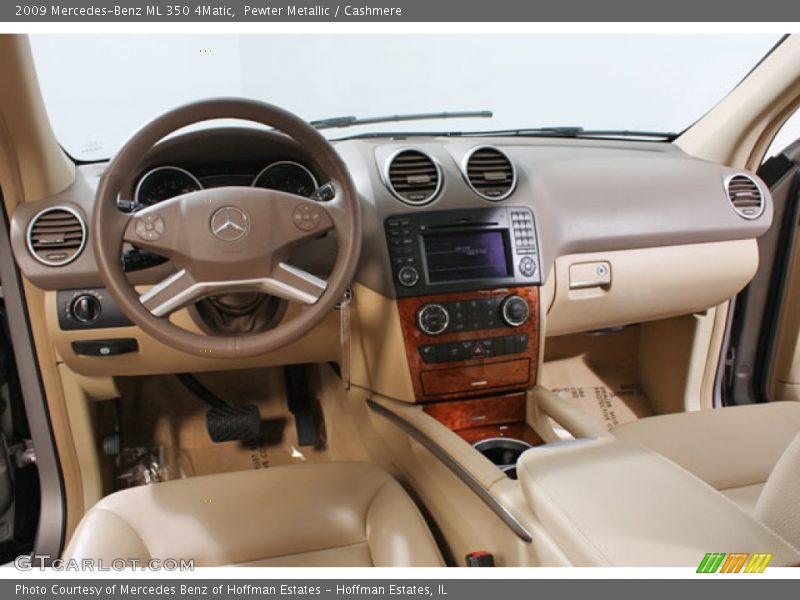 Pewter Metallic / Cashmere 2009 Mercedes-Benz ML 350 4Matic