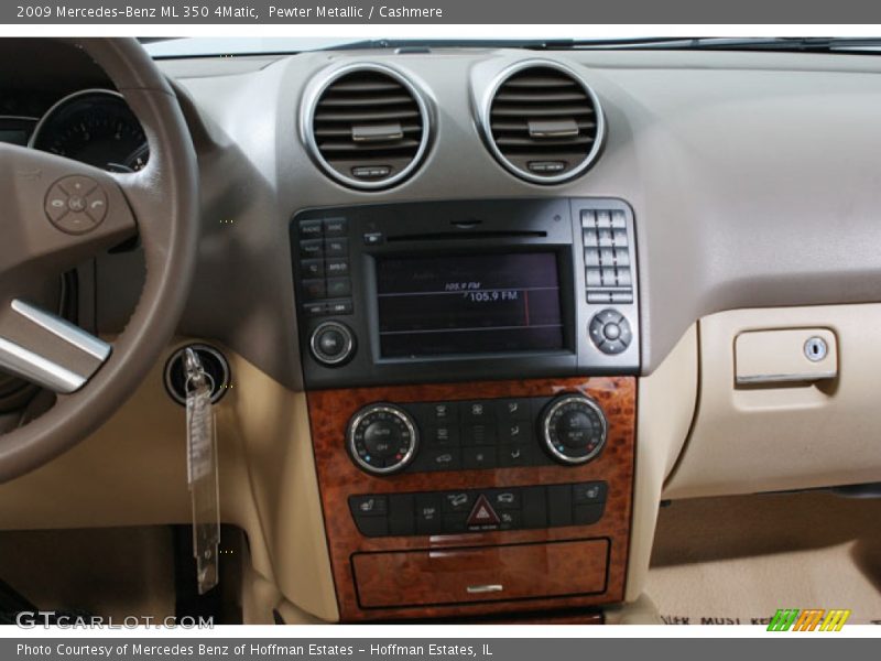 Pewter Metallic / Cashmere 2009 Mercedes-Benz ML 350 4Matic