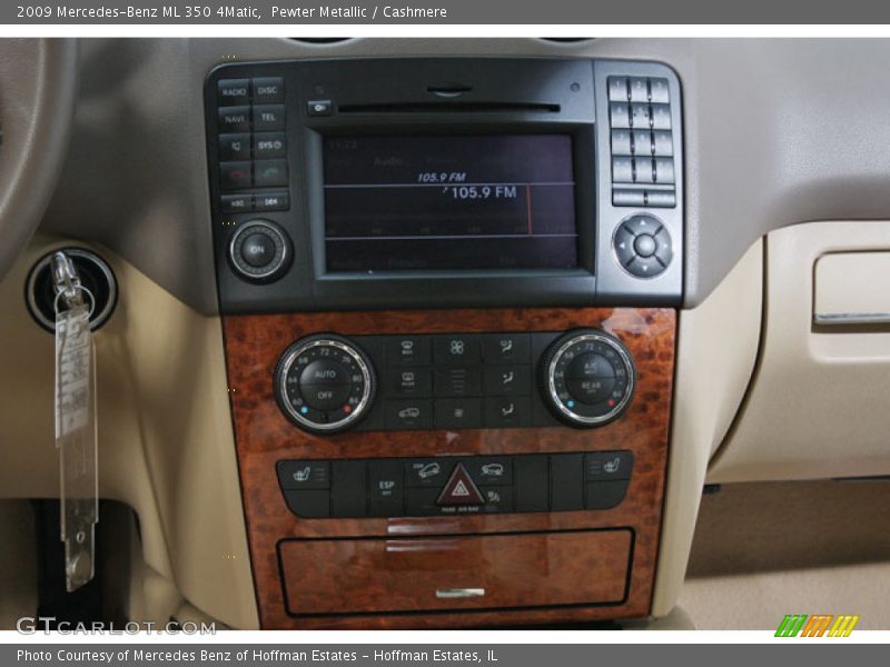 Pewter Metallic / Cashmere 2009 Mercedes-Benz ML 350 4Matic