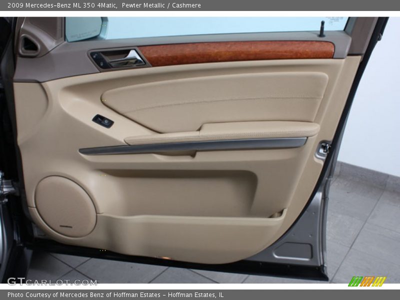 Pewter Metallic / Cashmere 2009 Mercedes-Benz ML 350 4Matic