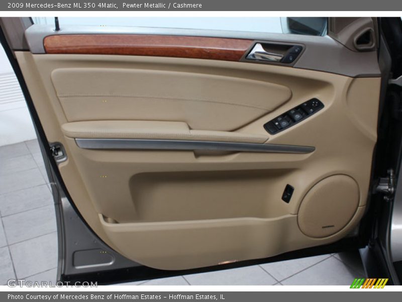 Pewter Metallic / Cashmere 2009 Mercedes-Benz ML 350 4Matic