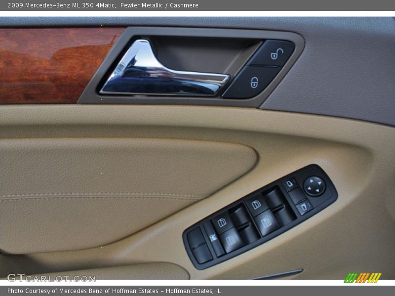 Pewter Metallic / Cashmere 2009 Mercedes-Benz ML 350 4Matic