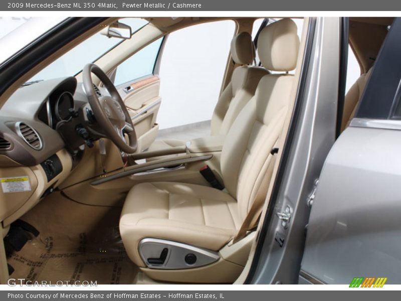 Pewter Metallic / Cashmere 2009 Mercedes-Benz ML 350 4Matic