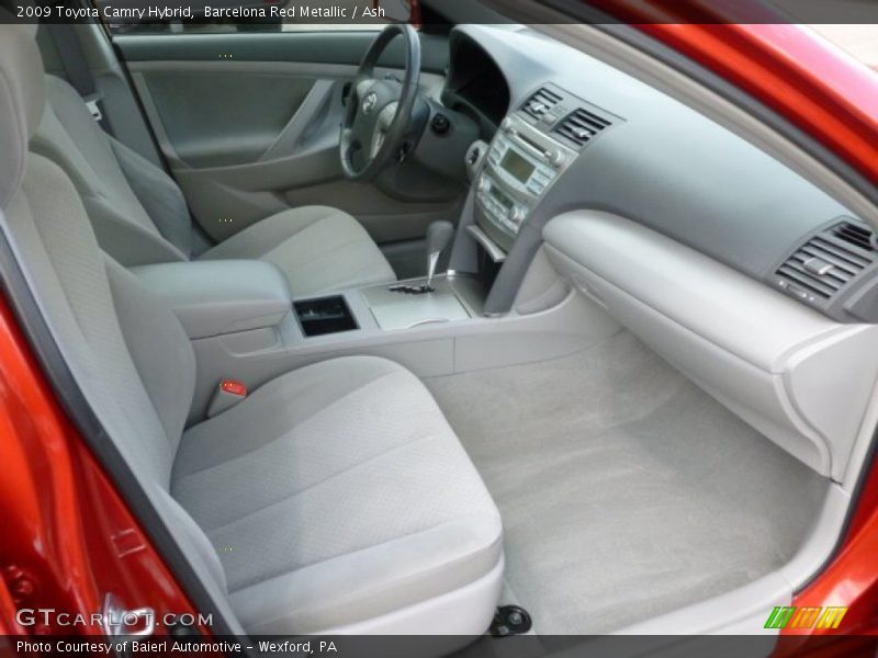 Barcelona Red Metallic / Ash 2009 Toyota Camry Hybrid