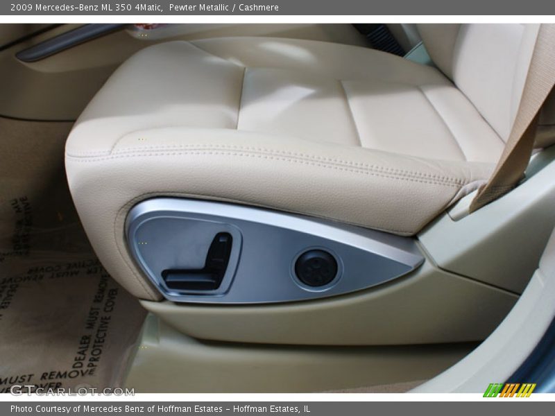 Pewter Metallic / Cashmere 2009 Mercedes-Benz ML 350 4Matic
