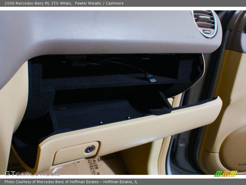 Pewter Metallic / Cashmere 2009 Mercedes-Benz ML 350 4Matic