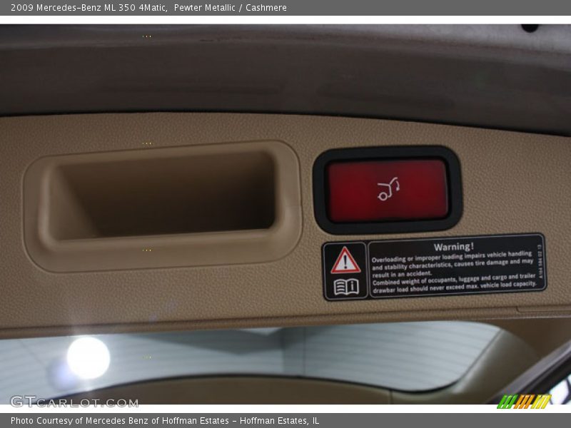 Pewter Metallic / Cashmere 2009 Mercedes-Benz ML 350 4Matic